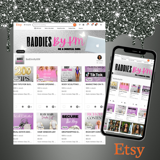 ETSY SET UP