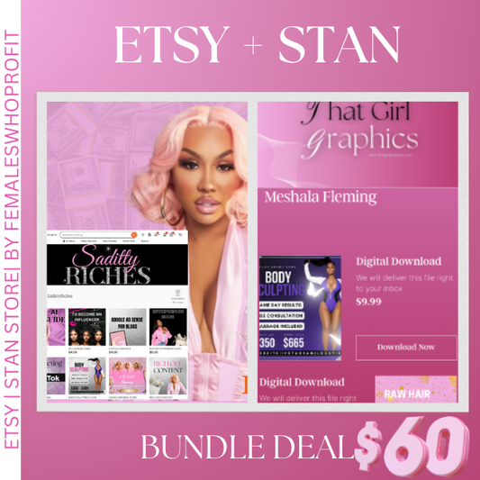 ETSY + STAN STORE BUNDLE